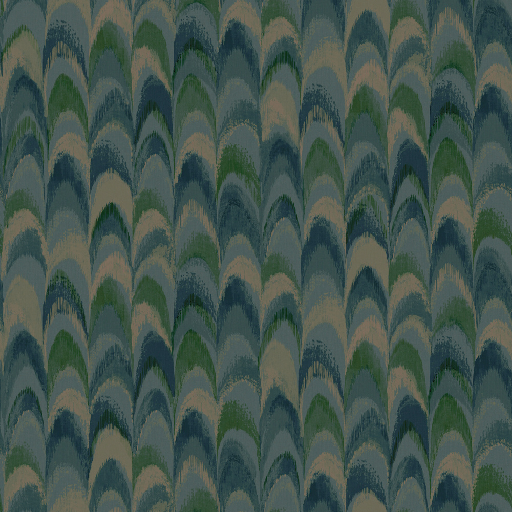 Dutch Wallcoverings Patagonia - Ruba - Teal