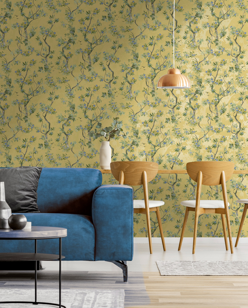 Dutch Wallcoverings Patagonia - Folia - Ochre