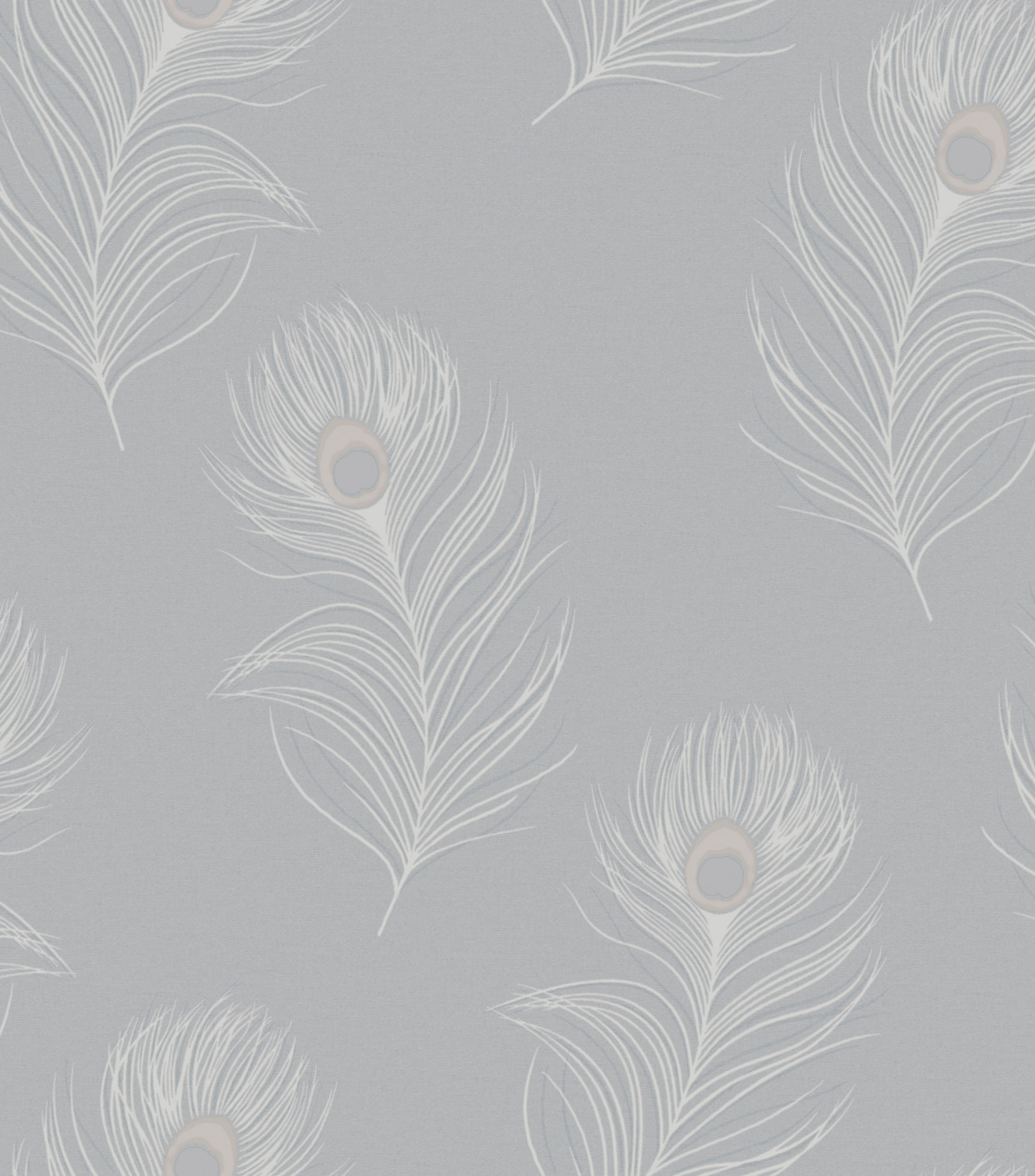 Dutch Wallcoverings Eleganza - Pavone Grey - Grijs