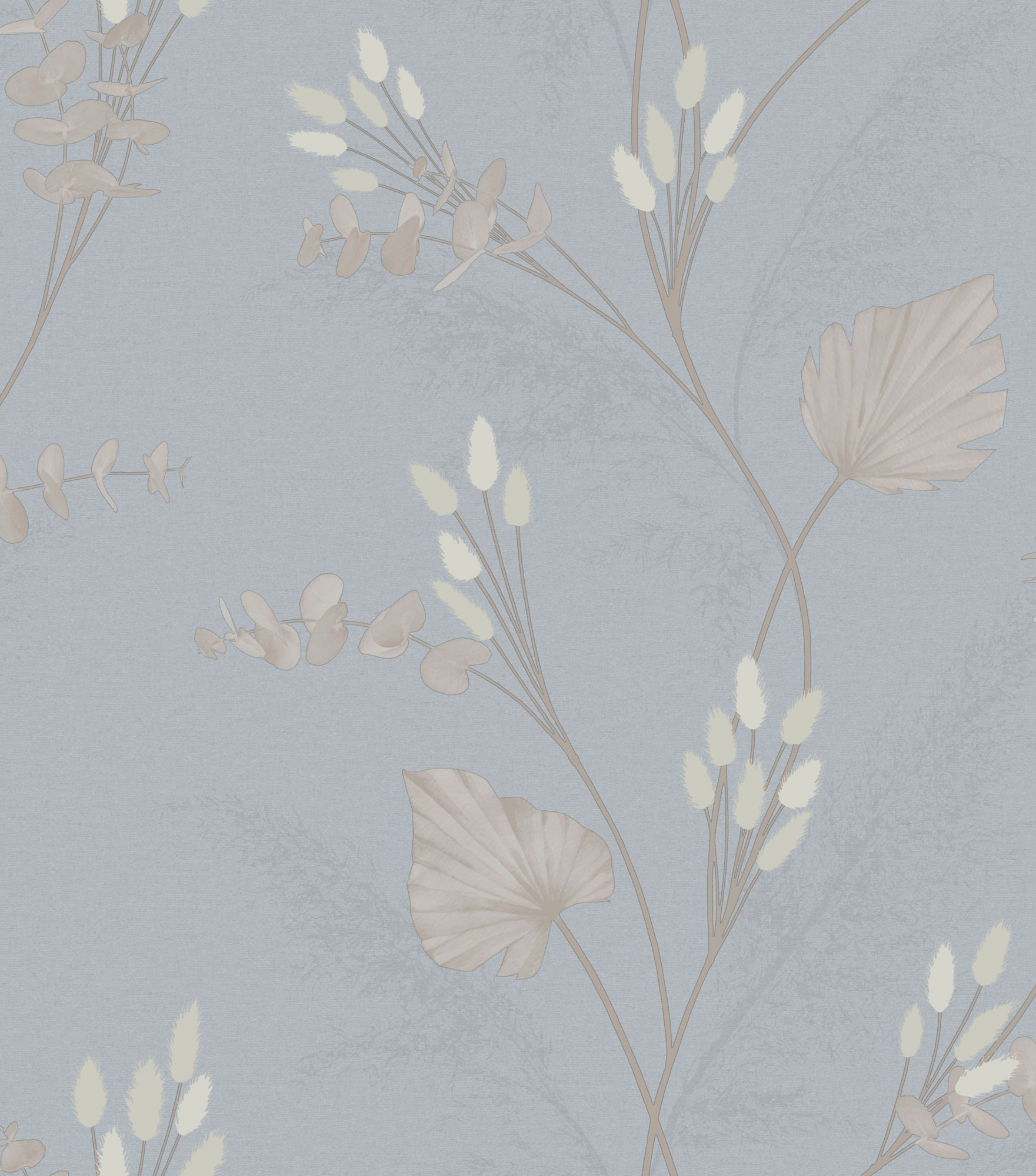 Dutch Wallcoverings Eleganza - Amarante Slate Blue - Blauw