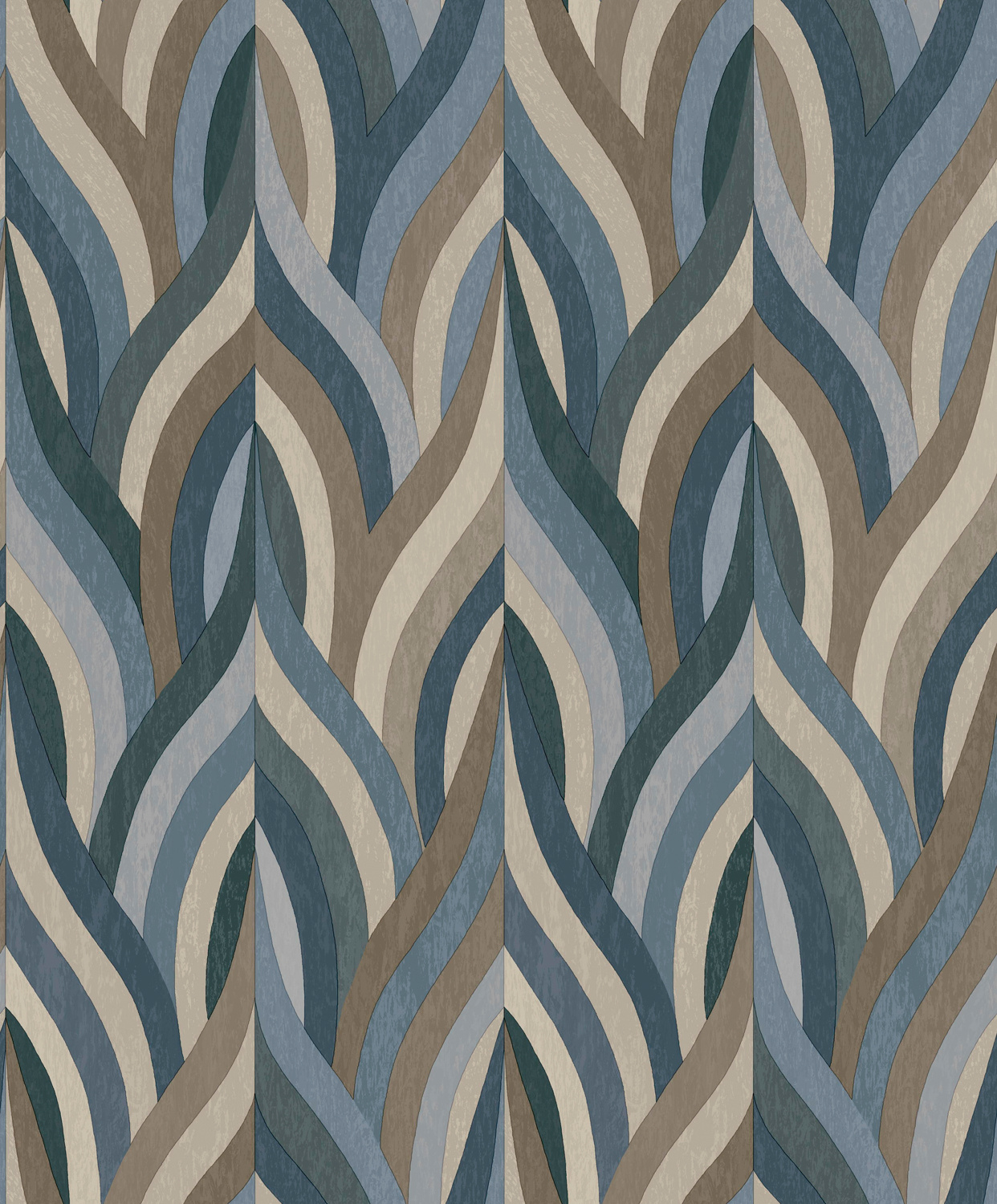 Dutch Wallcoverings Arabesque - Arabesque Blue - Multi