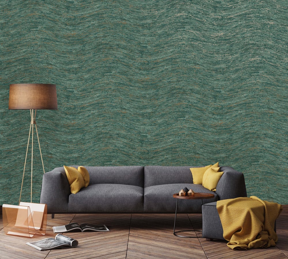 Dutch Wallcoverings Alchemy - Nexus - Teal