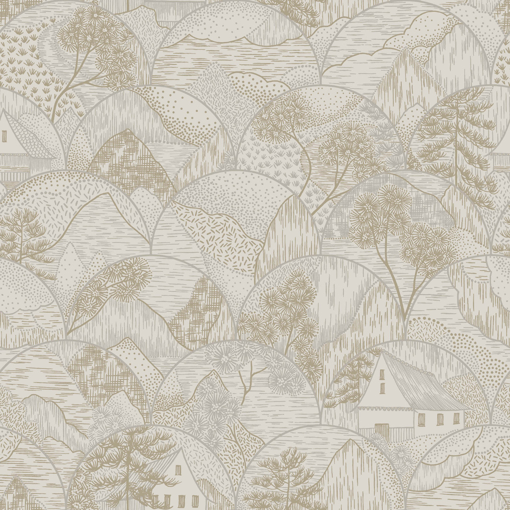 Dutch Wallcoverings Alchemy - Teshio - Dove