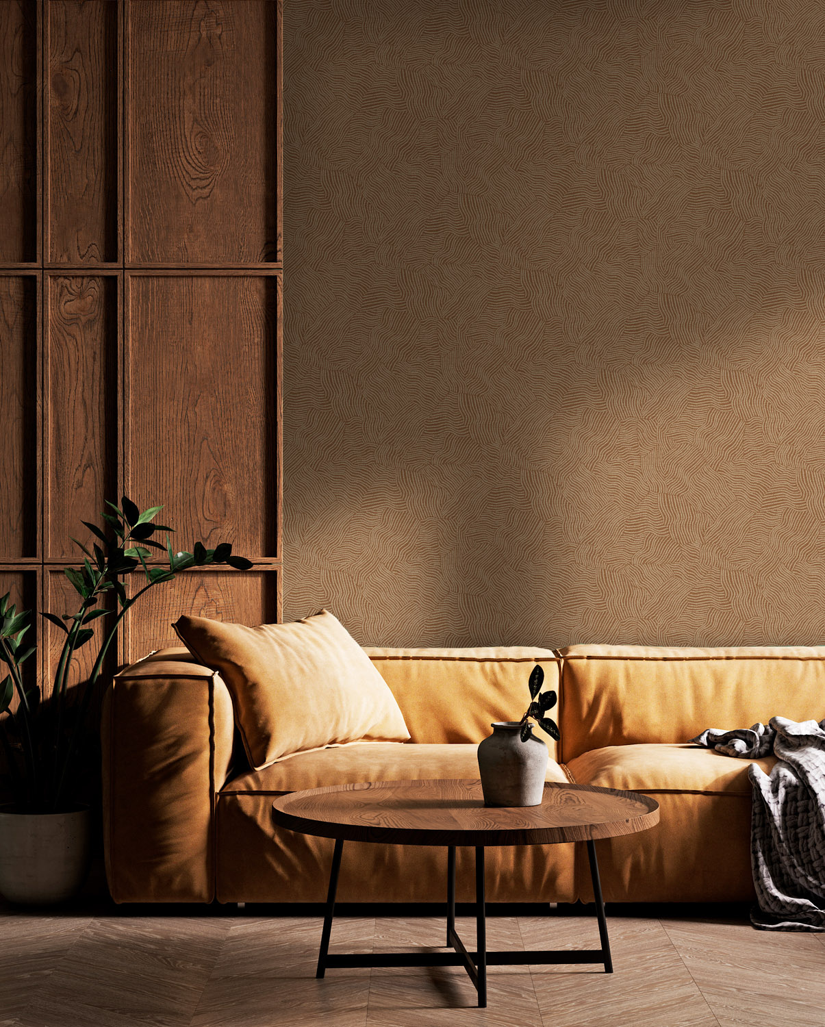 Dutch Wallcoverings Sahara - Tenere - Terracotta