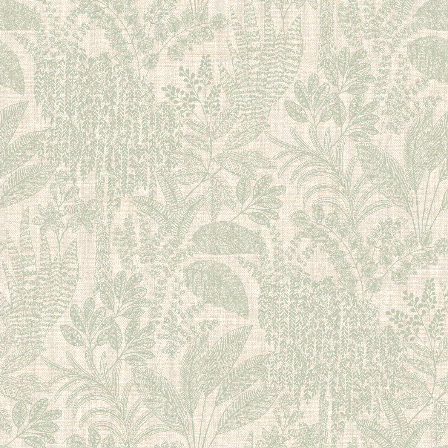 Dutch Wallcoverings Sahara - Oasis Sage - Groen