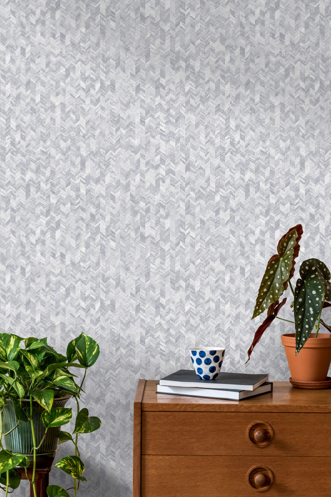 Dutch Wallcoverings Amazonia - Saram Texture Grey - Grijs