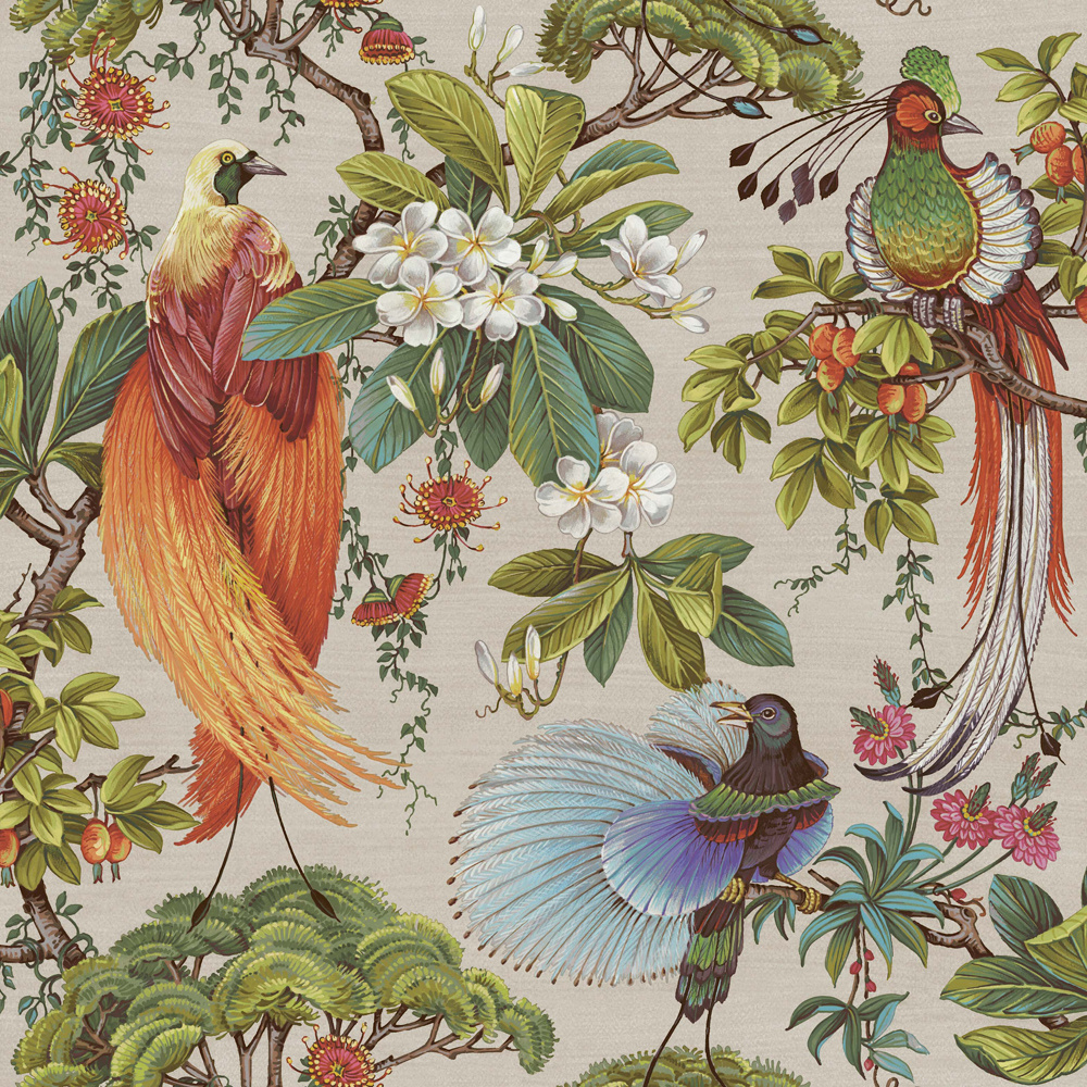 Dutch Wallcoverings Cascading Gardens - Yasuni - Natural