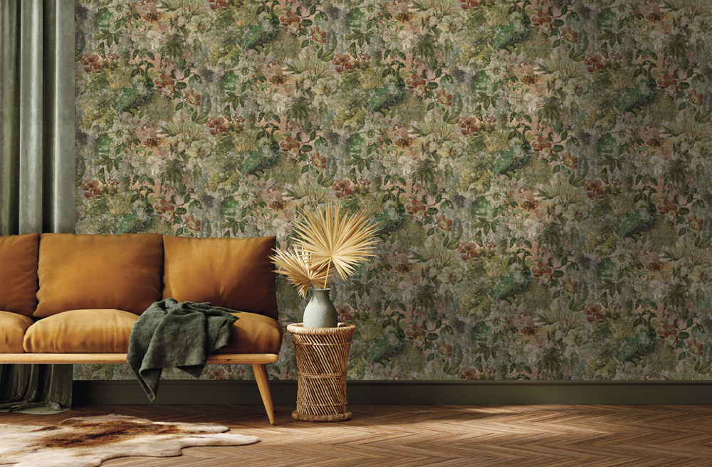 Dutch Wallcoverings Cascading Gardens - Thalia - Multi