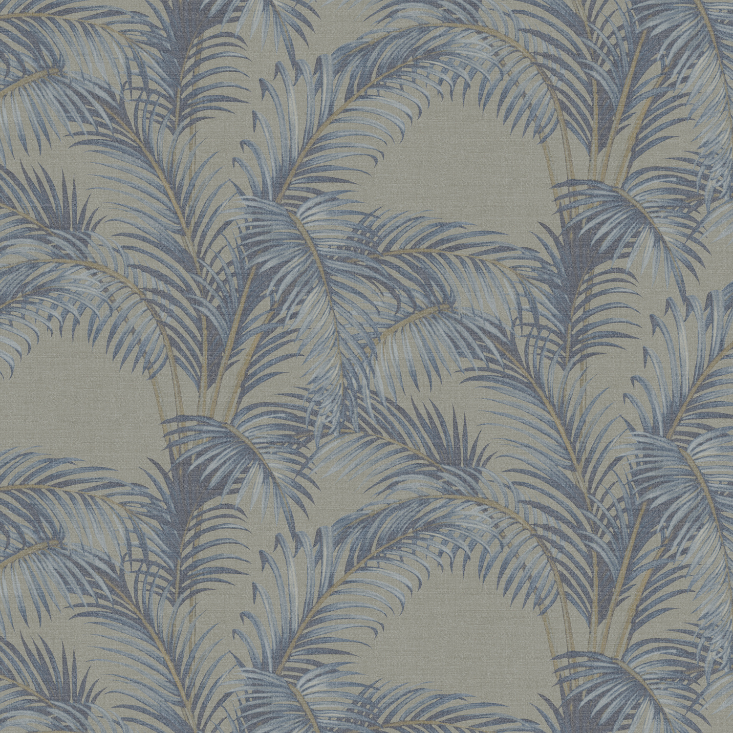 Dutch Wallcoverings Pavone - Palmaria Azure