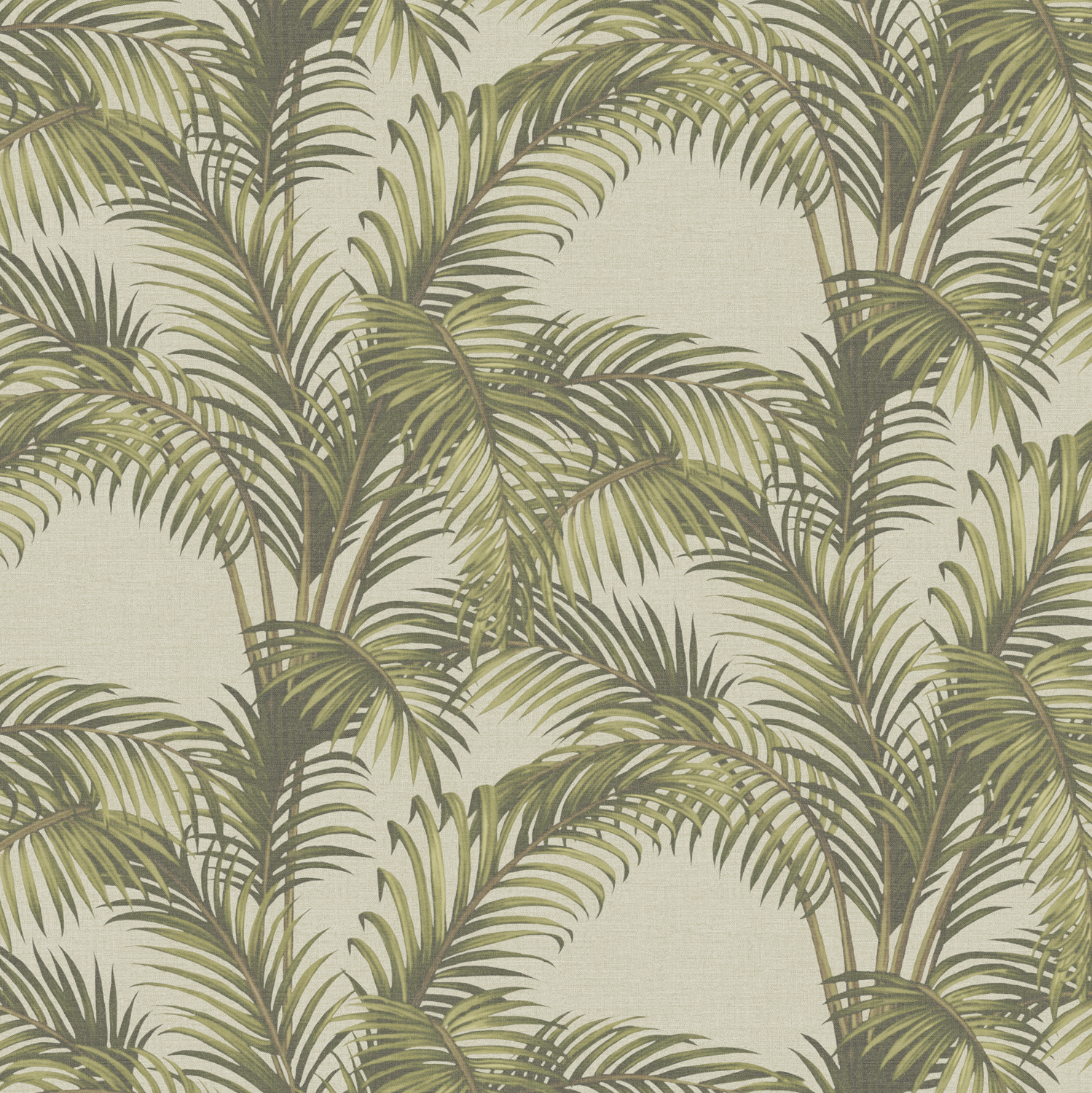 Dutch Wallcoverings Pavone - Palmaria Olive