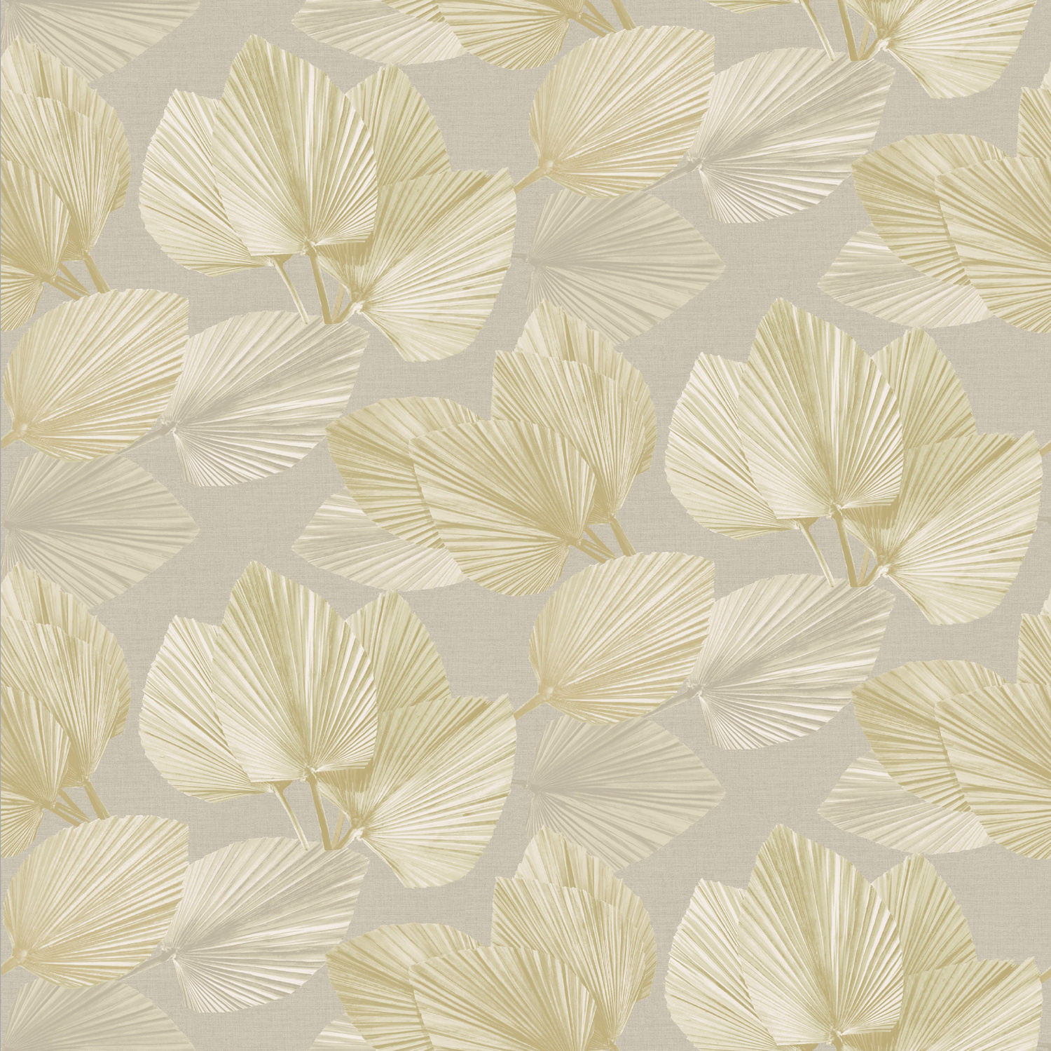 Dutch Wallcoverings Designology - Palm Gold - Multi