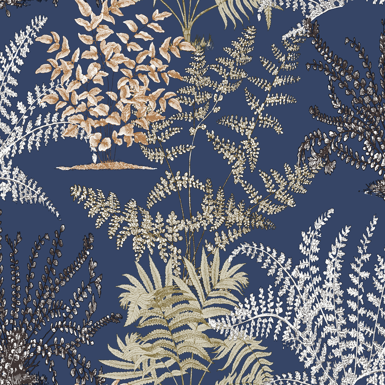 Dutch Wallcoverings Asperia - Lima D.- Blauw/Beige