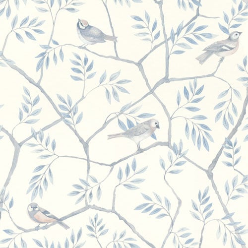 Dutch Wallcoverings Morgongava - August Blue - Blauw