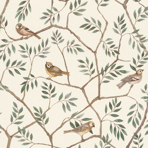 Dutch Wallcoverings Morgongava - August Green - Groen