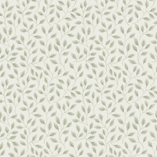 Dutch Wallcoverings Apelviken - Apelkvist White/Green - Wit/Groen