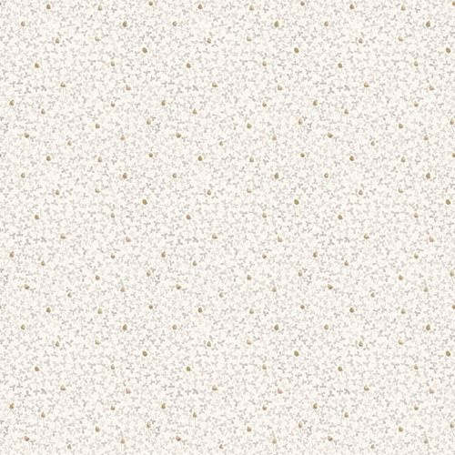 Dutch Wallcoverings Lyckebo - Clover White - Wit