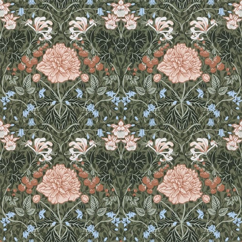 Dutch Wallcoverings Lyckebo - Sarah Green - Groen