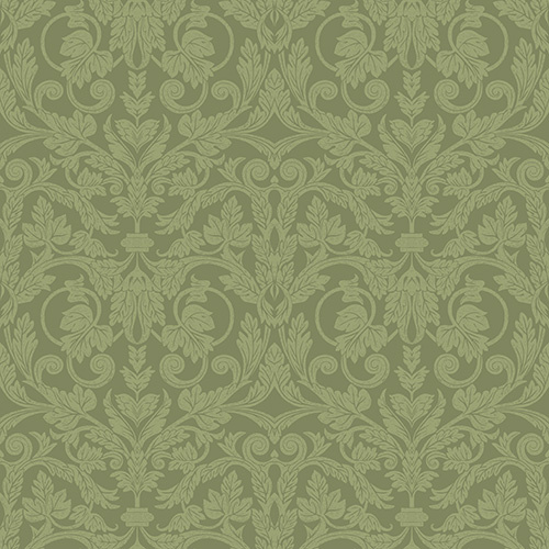 Dutch Wallcoverings Ekbacka - Rosali Green - Groen