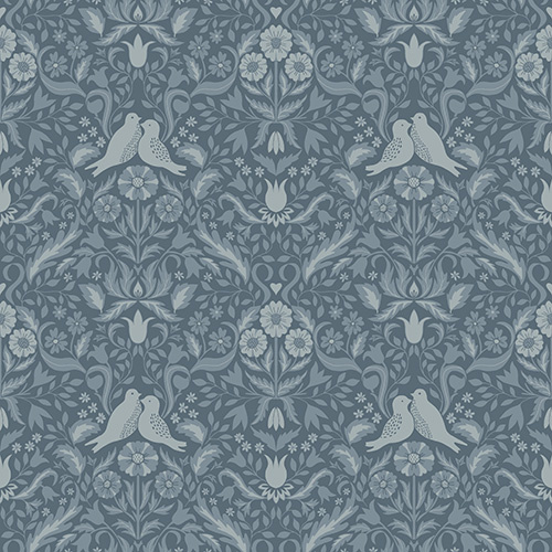 Dutch Wallcoverings Ekbacka - Niki Grey - Grijs