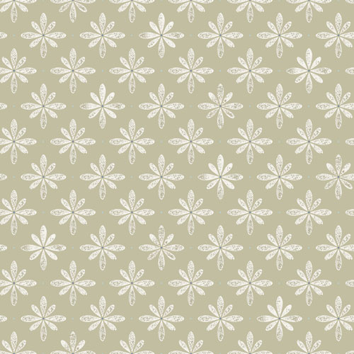 Dutch Wallcoverings Havsblick - Flora Yellow - Geel