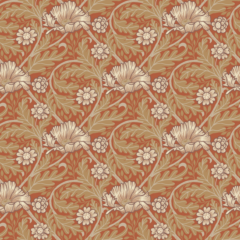 Dutch Wallcoverings Angas - Esther Red - Rood