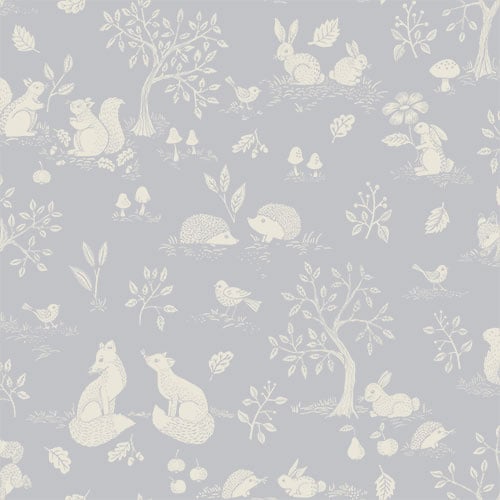 Dutch Wallcoverings Gronhaga - Ivar Light Blue - Blauw