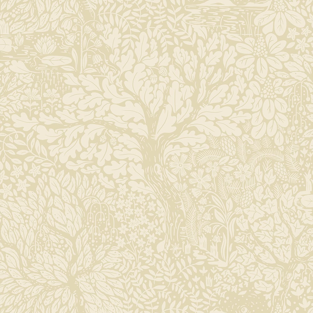 Dutch Wallcoverings Hjärterum - Olle - Beige