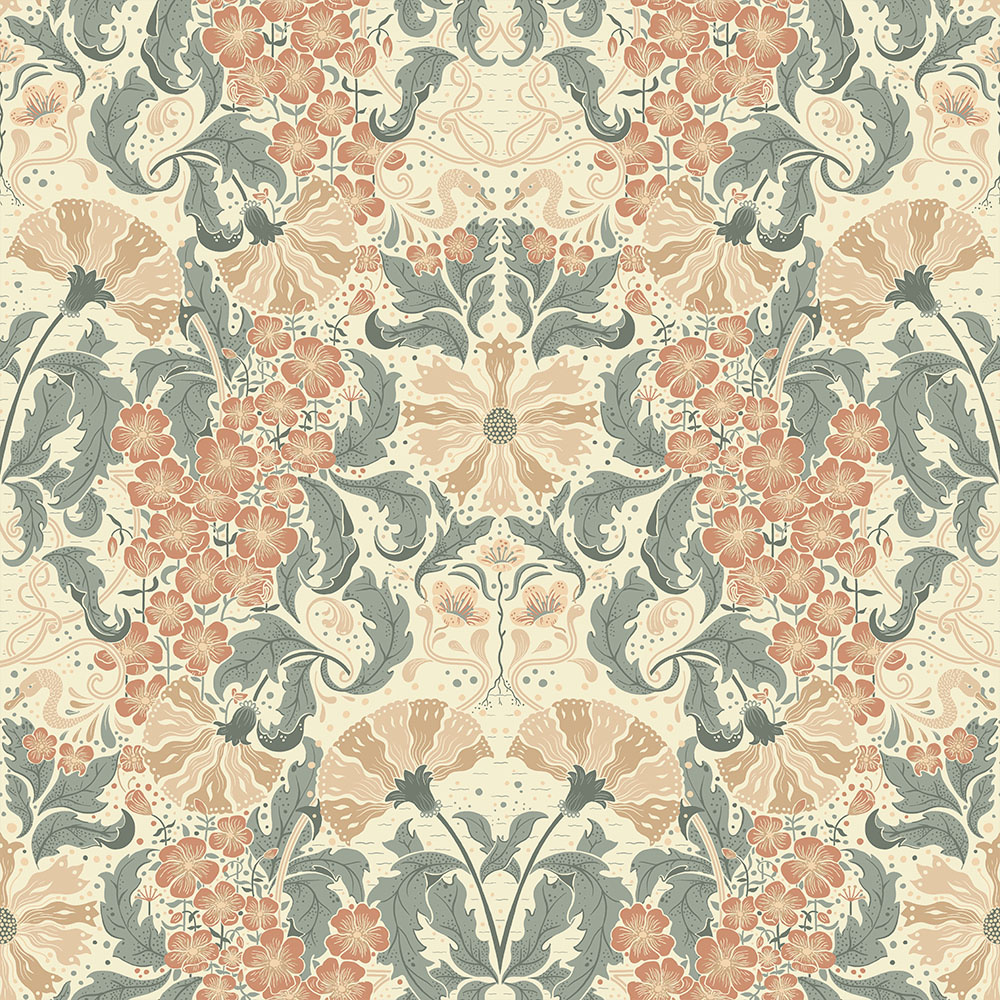 Dutch Wallcoverings Hjärterum - Öjvind - Beige