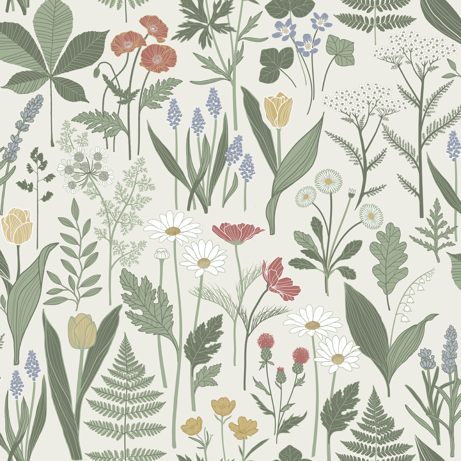 Dutch Wallcoverings Ortagard - Elsa - Multi