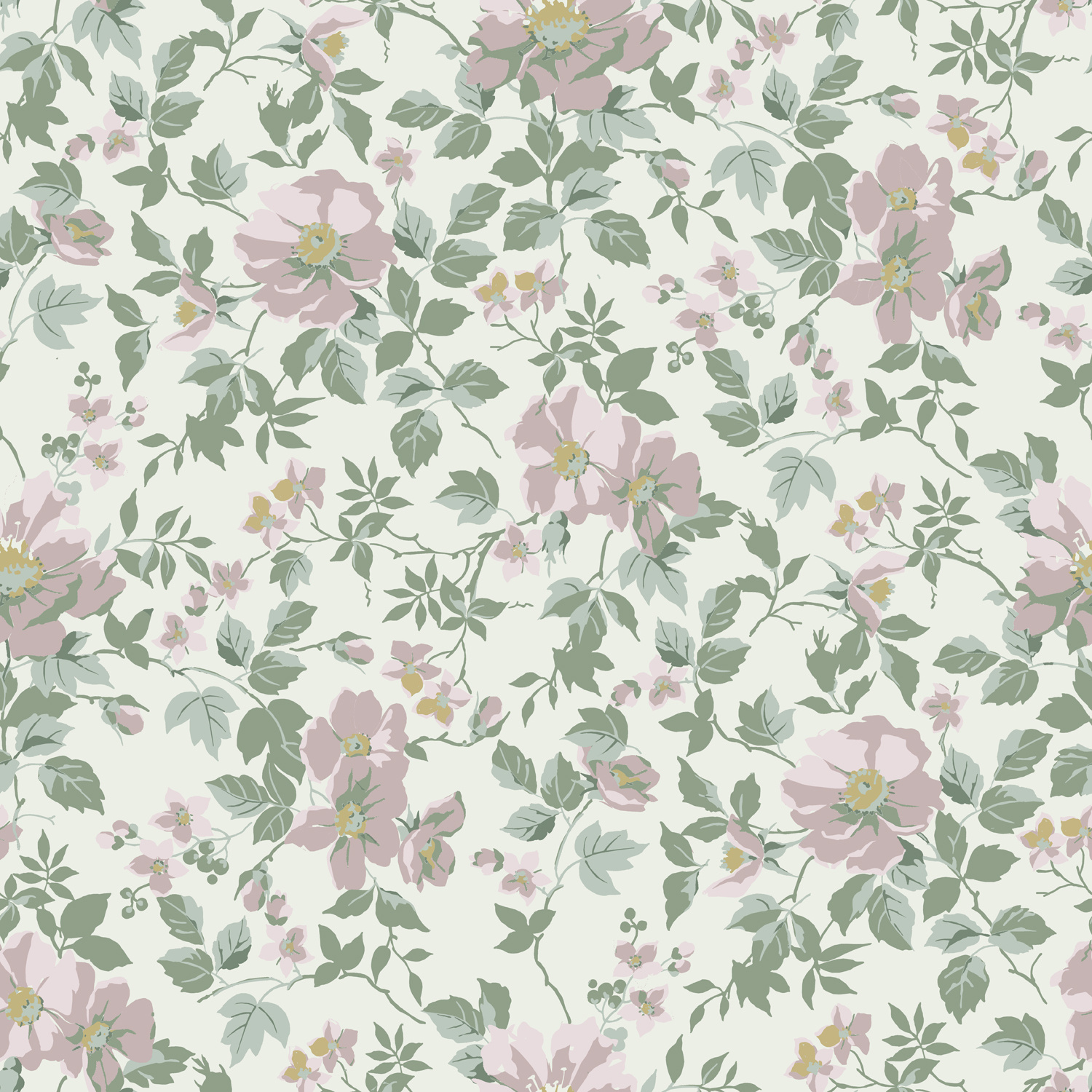 Dutch Wallcoverings Ortagard - Johanna Pink - Roze