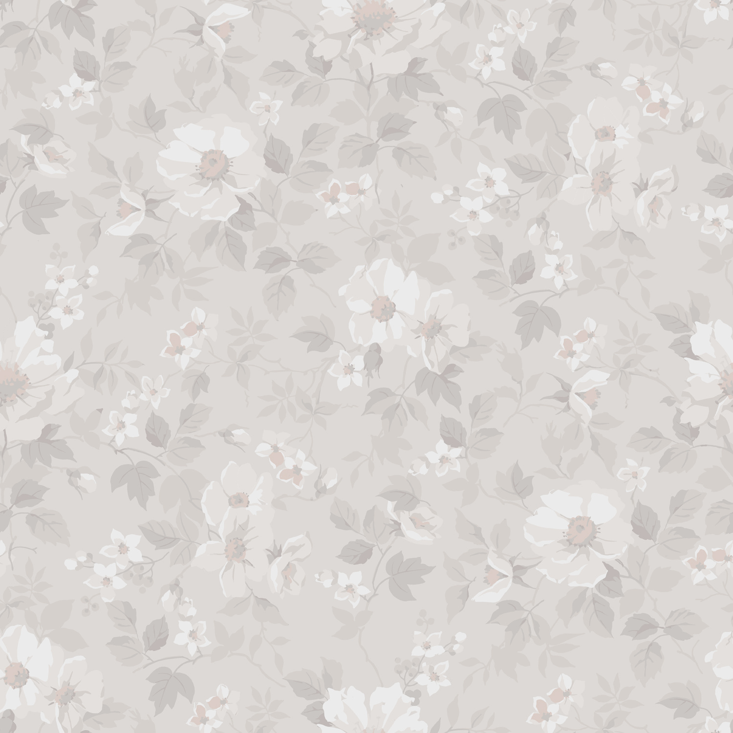 Dutch Wallcoverings Ortagard - Johanna White - Wit