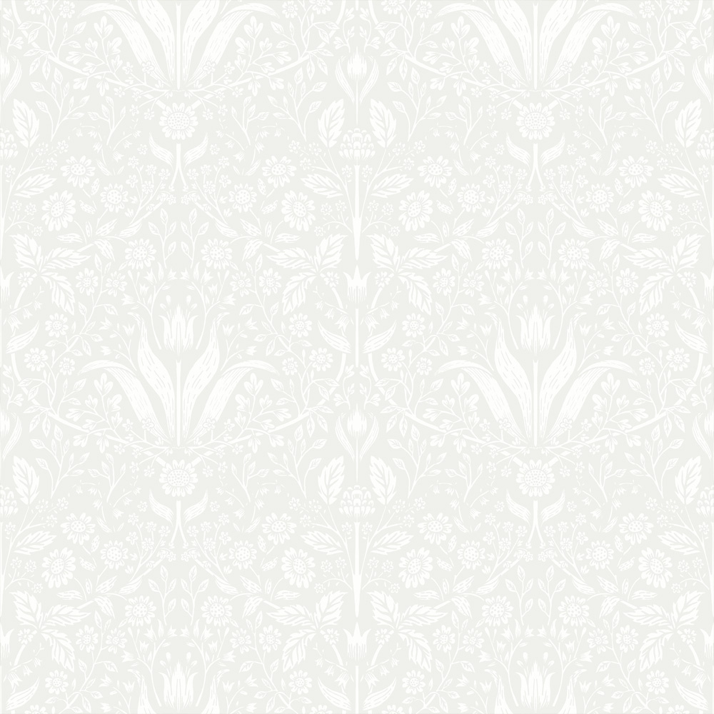 Dutch Wallcoverings Fagelsang - Mary Light Grey