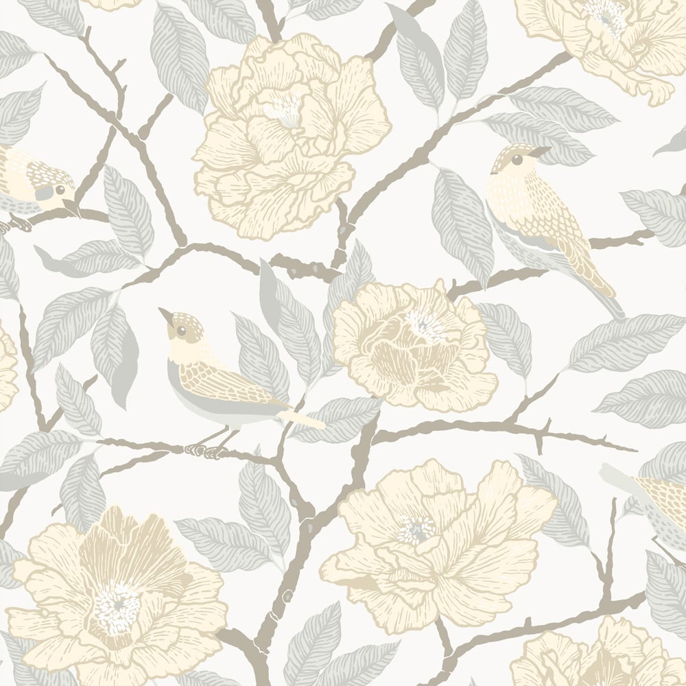 Dutch Wallcoverings Fagelsang - Bernadina Pastell