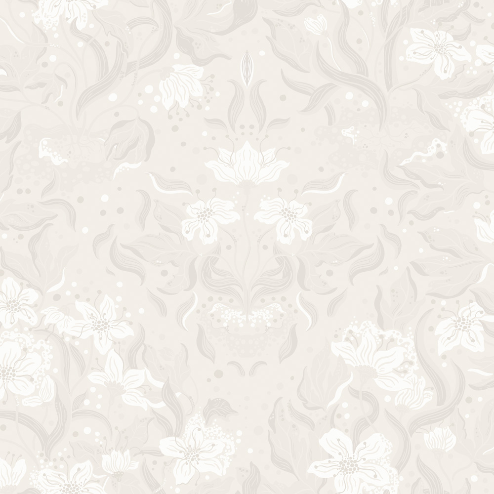 Dutch Wallcoverings Fägring - Lisa - Lichtbeige