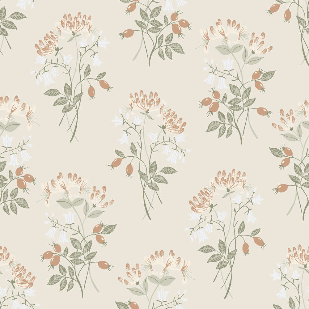 Dutch Wallcoverings Langenas - Kaprifol Light Yellow - Geel