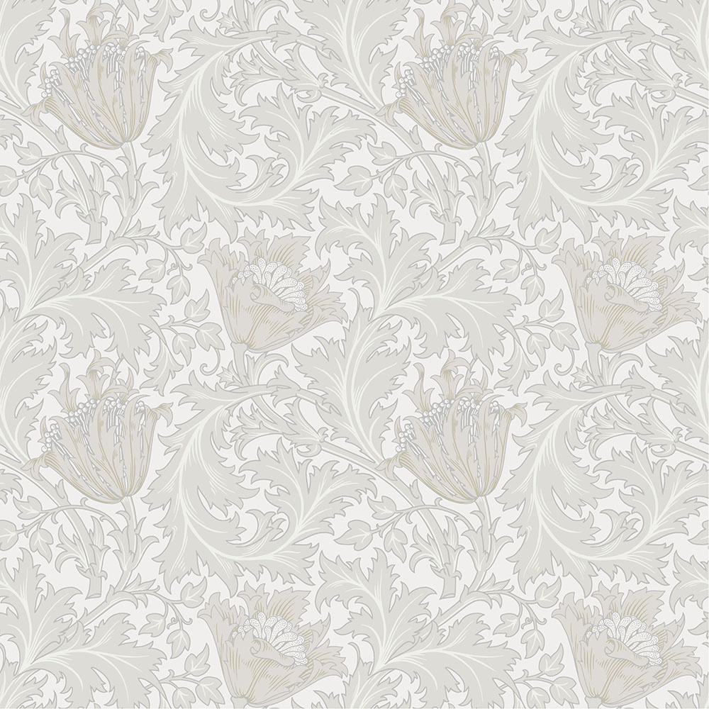 Dutch Wallcoverings Hidden Treasures - Anemone Wit/Beige