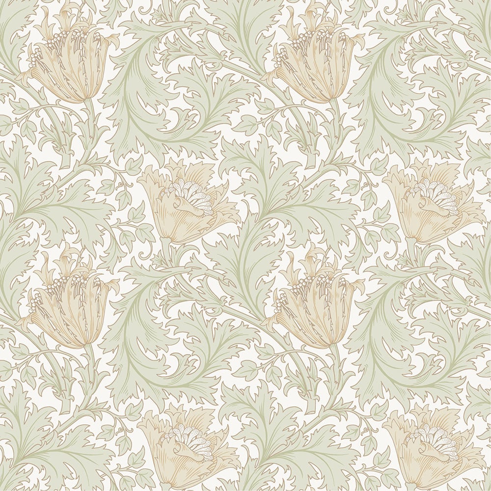 Dutch Wallcoverings Hidden Treasures - Anemone Geel