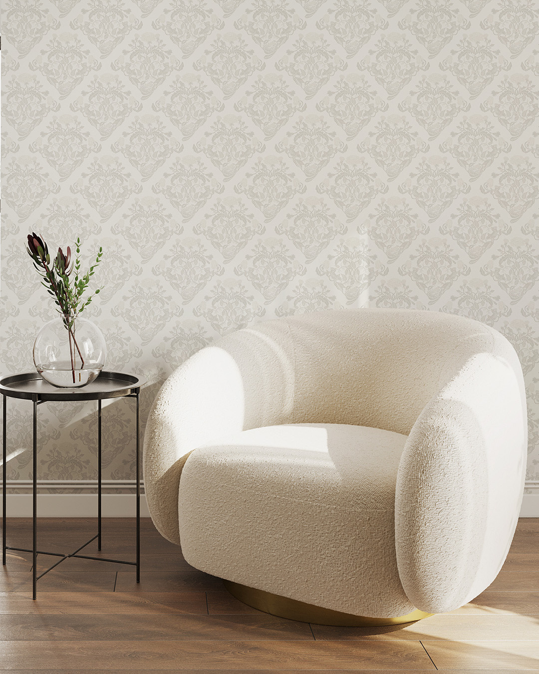 Dutch Wallcoverings Klara & Tove - Frodas - Beige