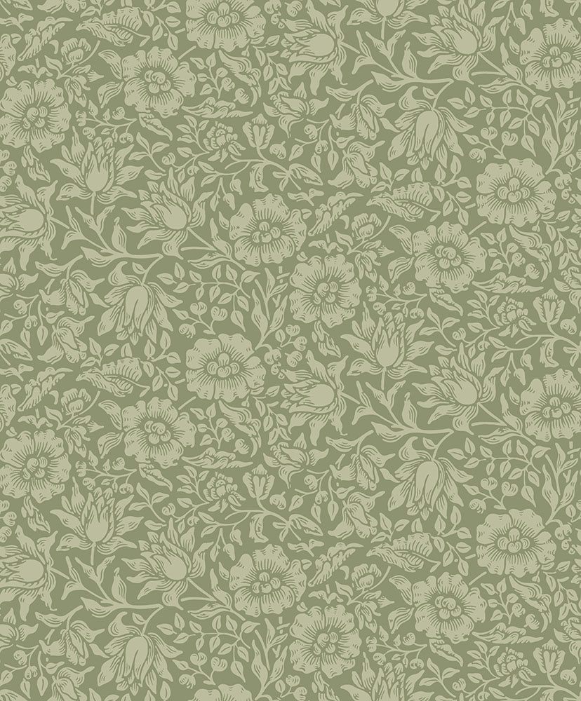 Dutch Wallcoverings Hidden Treasures - Mallow Groen