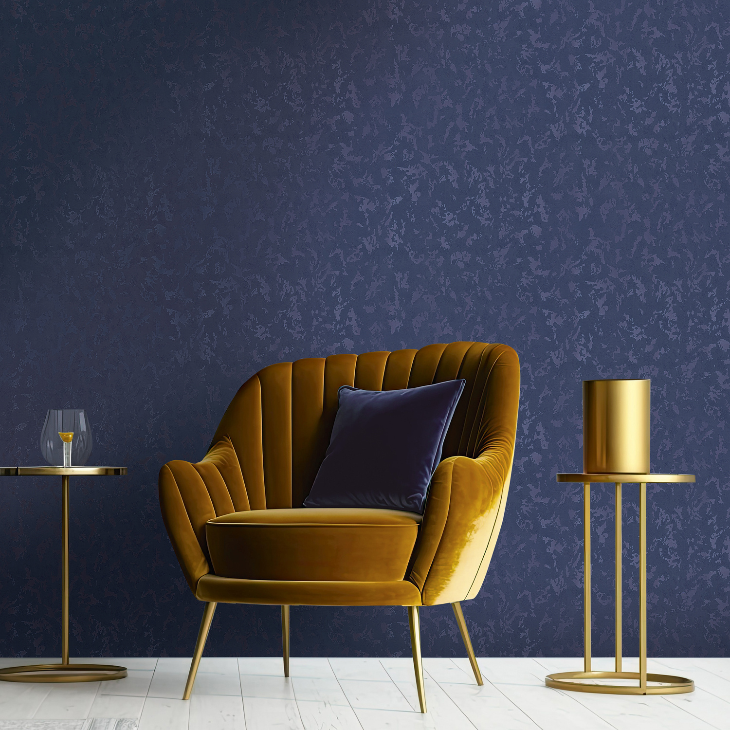 Dutch Wallcoverings New Tekko Dessin - Blauw