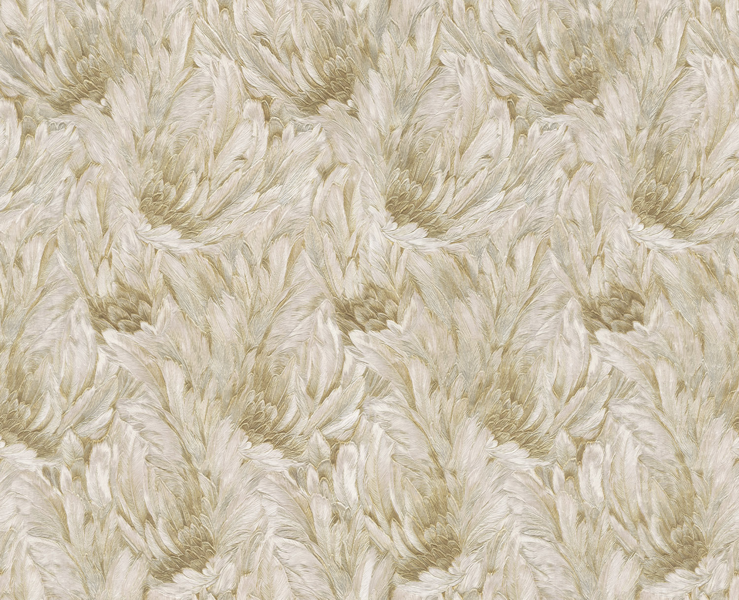 Dutch Wallcoverings Roberto Cavalli 9 - Veer - Beige