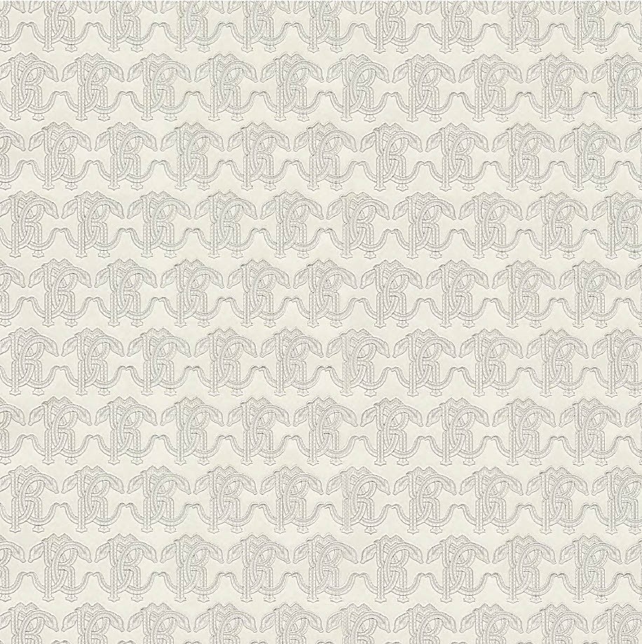 Dutch Wallcoverings Roberto Cavalli 9 - Logo - Wit