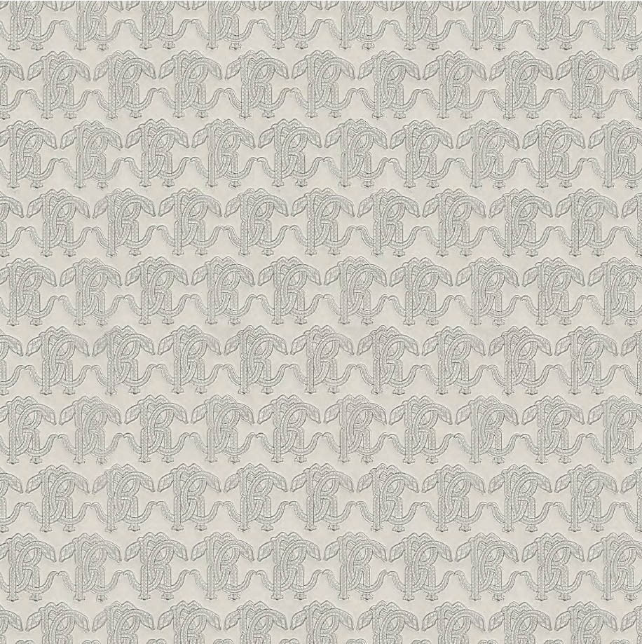 Dutch Wallcoverings Roberto Cavalli 9 - Logo - Grijs