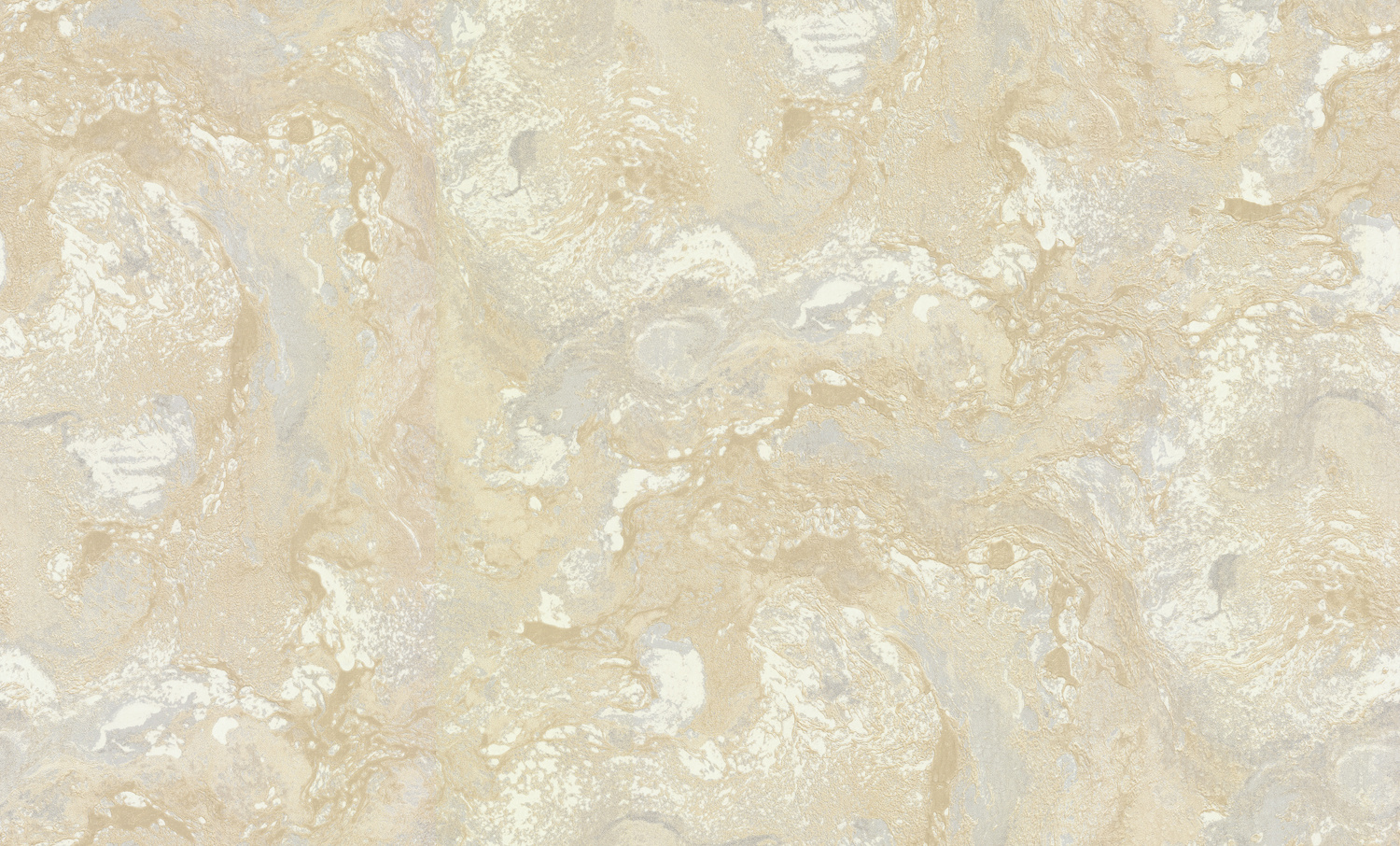 Dutch Wallcoverings Carrara Best - Grijs/Goud