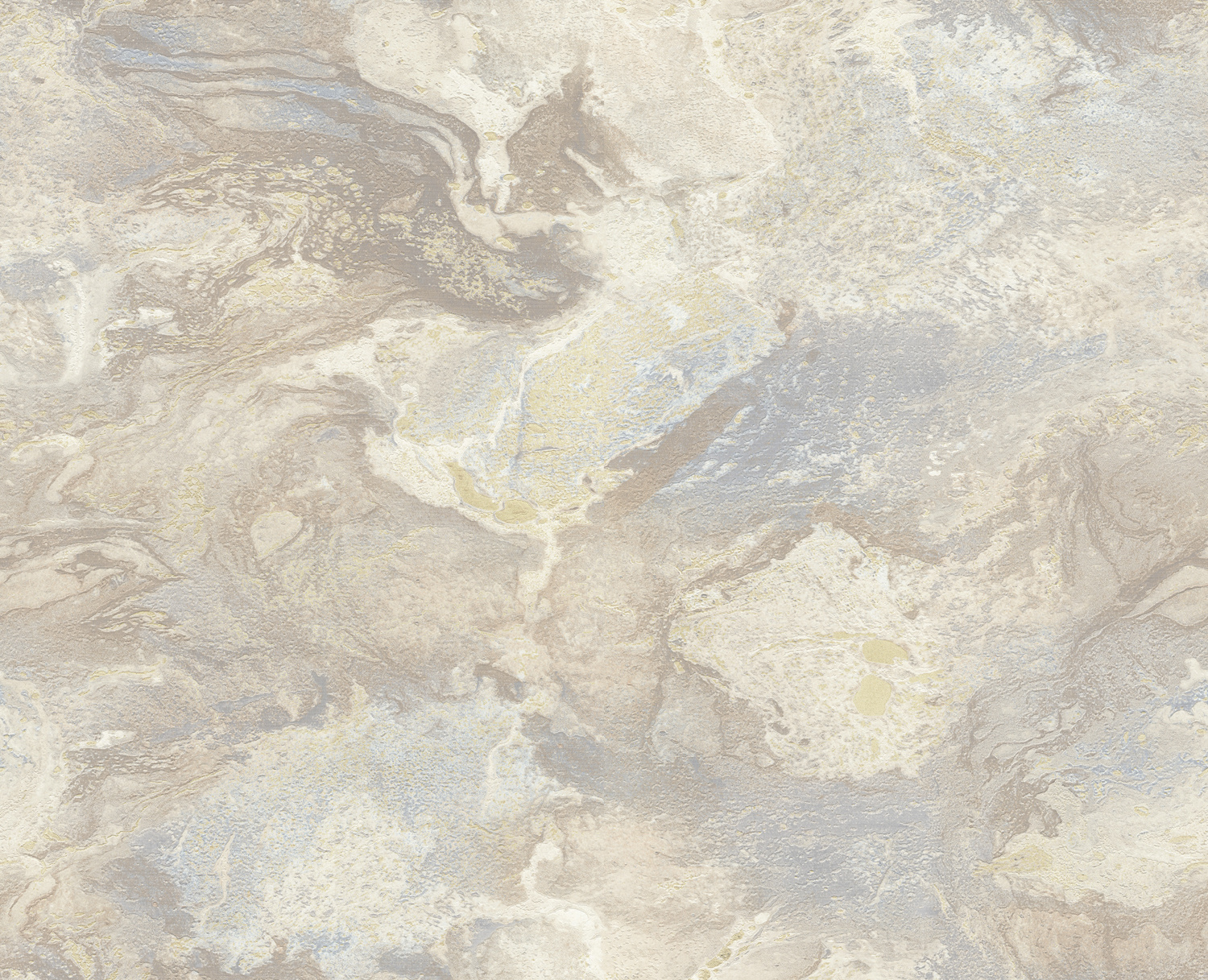 Dutch Wallcoverings Carrara Best - Grijs/Goud