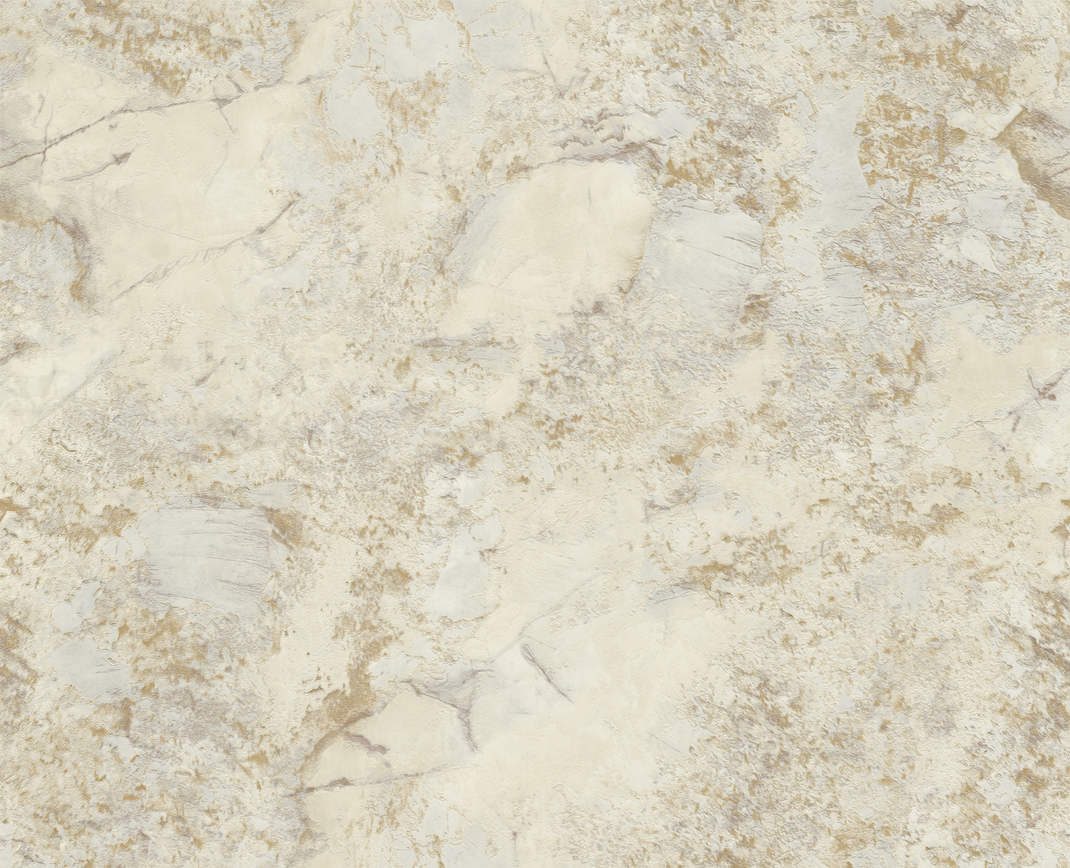 Dutch Wallcoverings Carrara Best - Beige/Goud