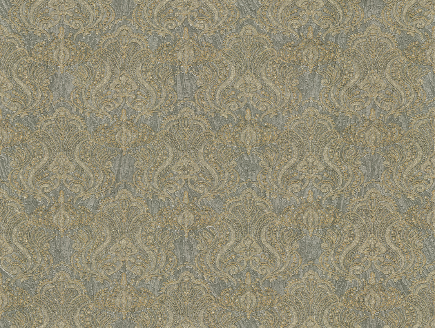 Dutch Wallcoverings Yudashkin 5 10X1,06M - Grijs/Goud