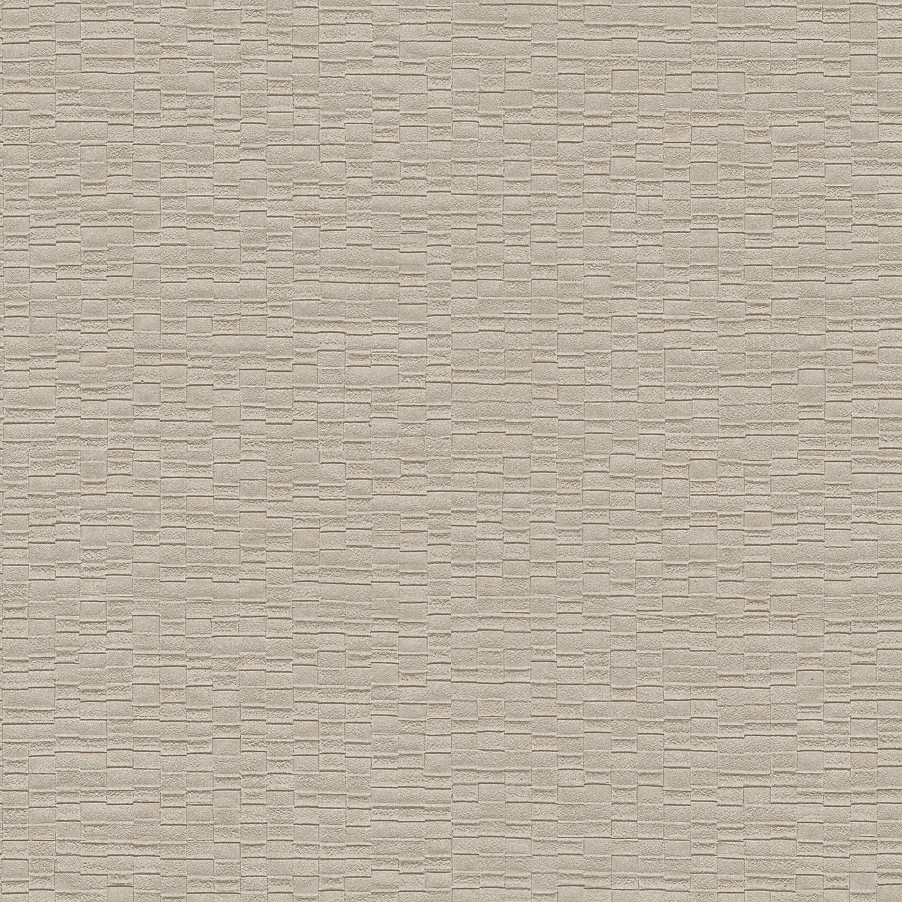 Dutch Wallcoverings Luxury Colors Cobble Brick Mink - Beige