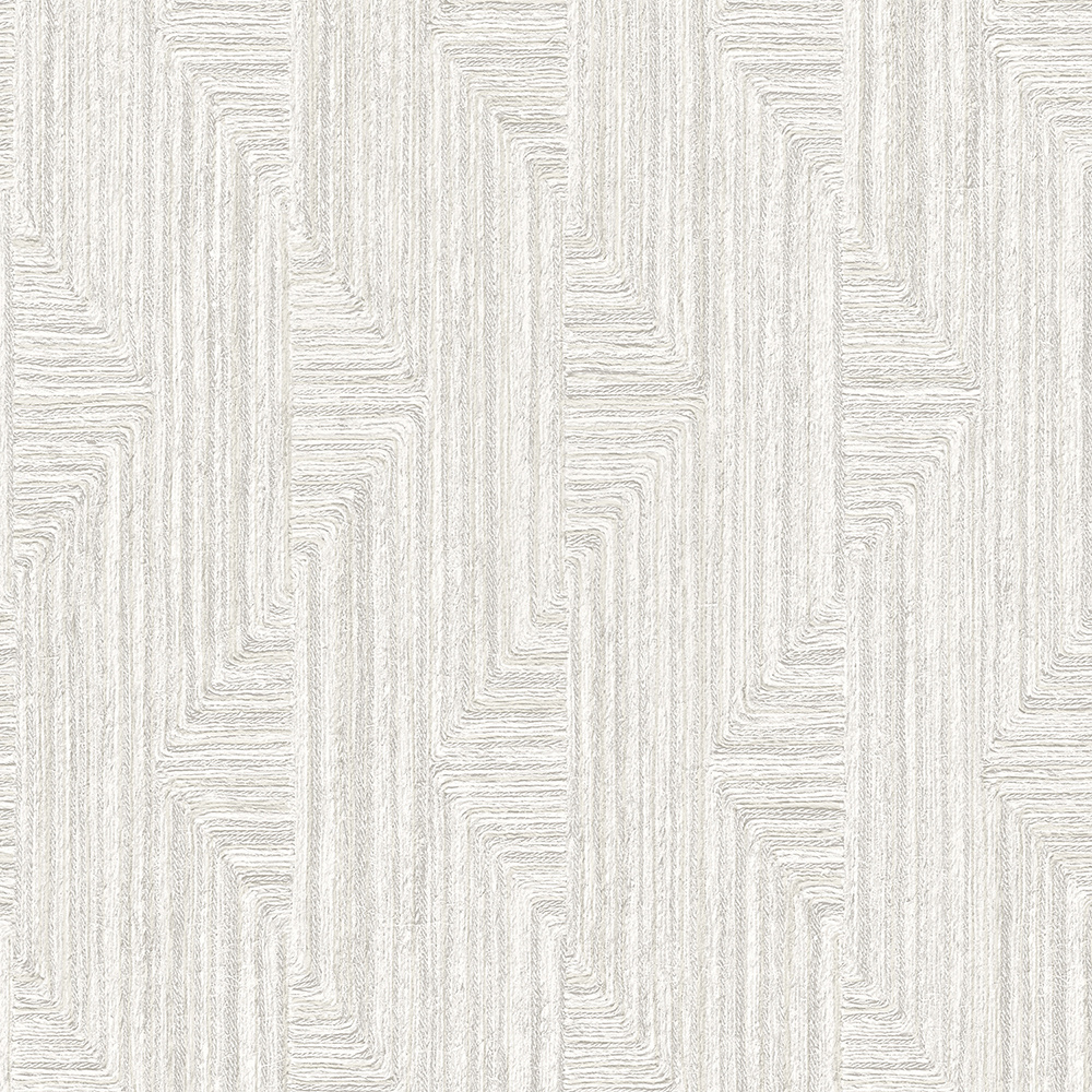 Dutch Wallcoverings Santa Fé Retro String Motif - Taupe