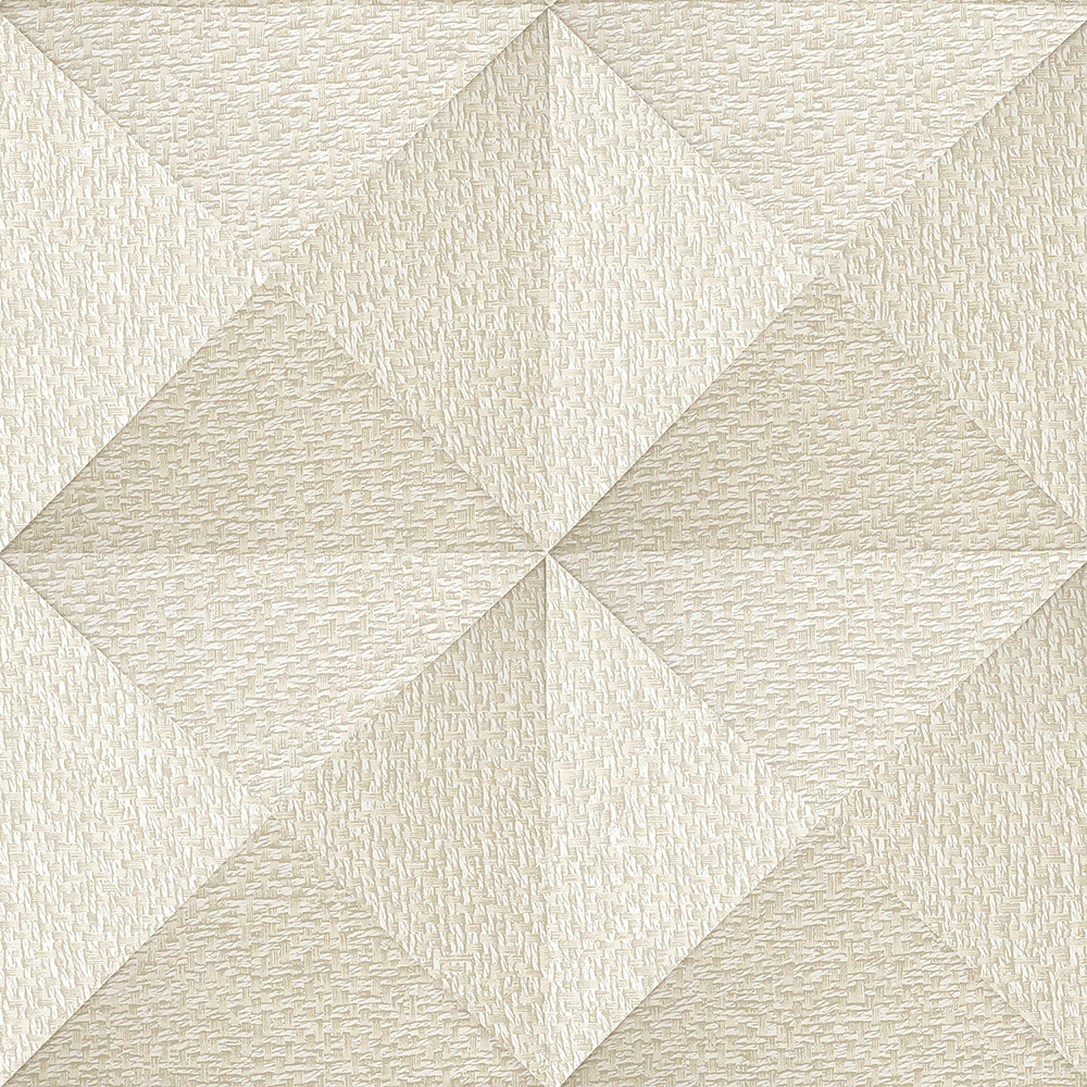 Dutch Wallcoverings Santa Fé Weaved Cube - Cream